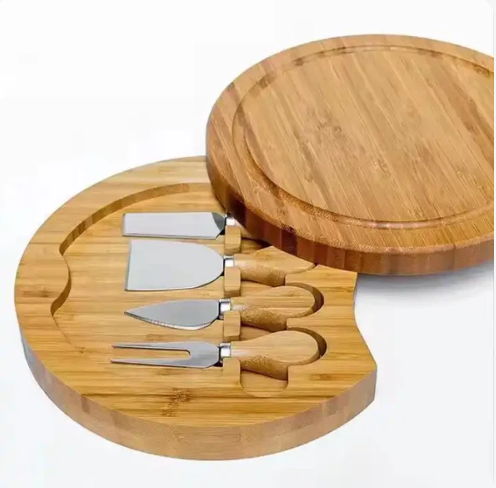 Bamboo Cheese Board-Round