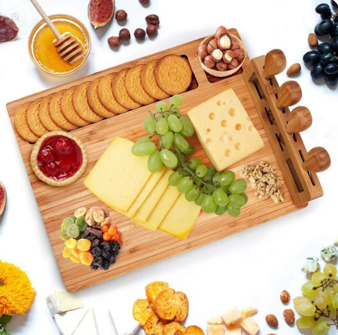 Bamboo Cheese Board-Rectangular
