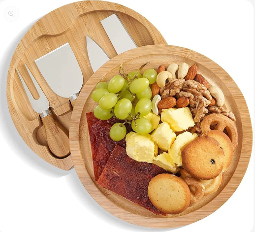 Bamboo Cheese Board-Round