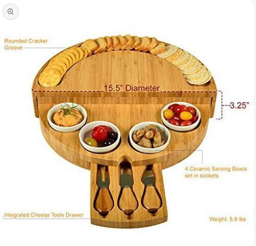 Bamboo Cheese Board