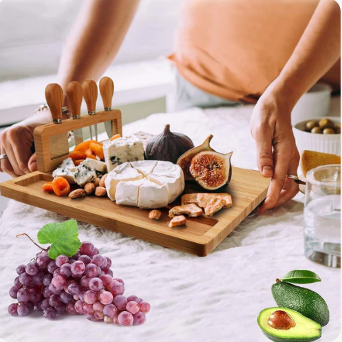 Bamboo Cheese Board-Rectangular
